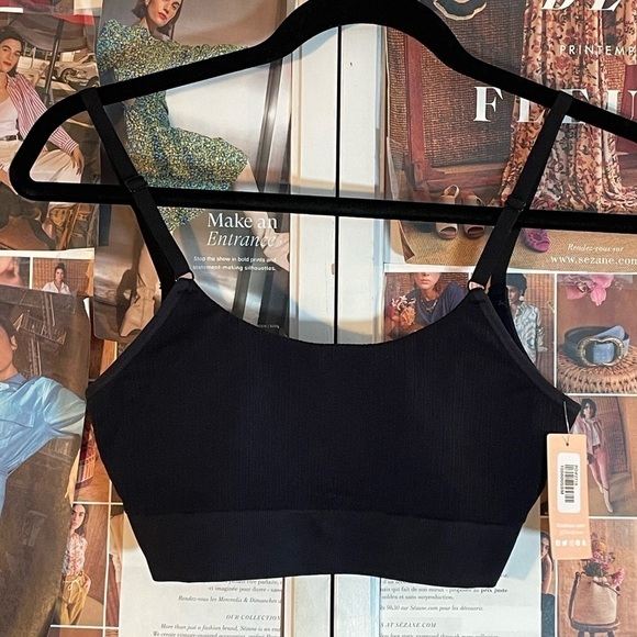 Form Seamless Adjustable Back Wireless Bra Black S - Picture 8 of 9